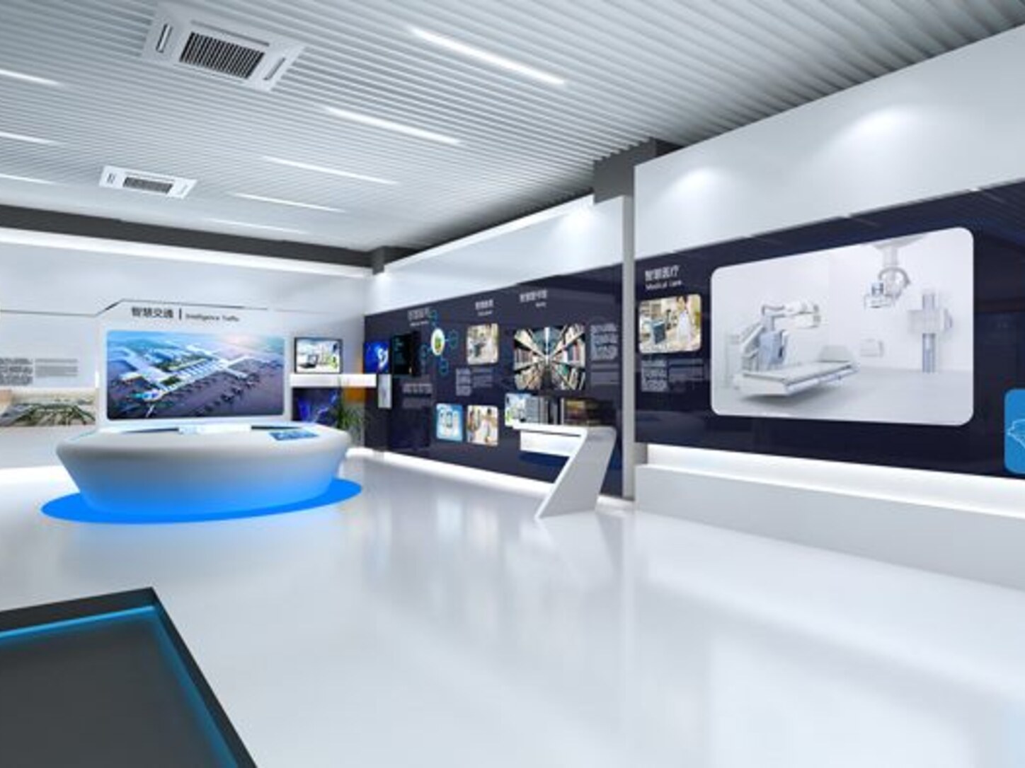 北京某大型文化展陈场馆同类应用场景示意图